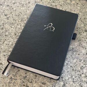 Black Hardcover 5year journal Bright line eating